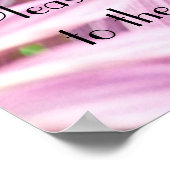 Poster papillon proverbes de fleurs de la bible rappel de (Coin)