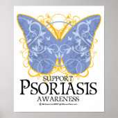 Poster Papillon Psoriasis (Devant)