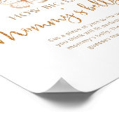 Poster Papillon quelle taille est le jeu du ventre de mam (Coin)