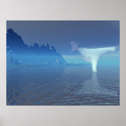 Poster Papillon sauvage (Devant)