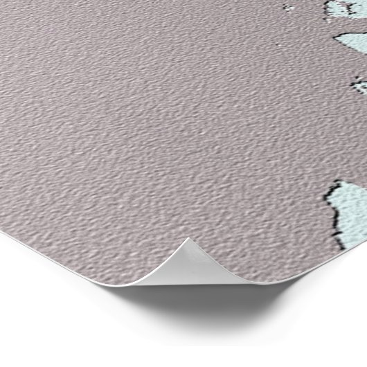 Poster Papillon serène (Coin)