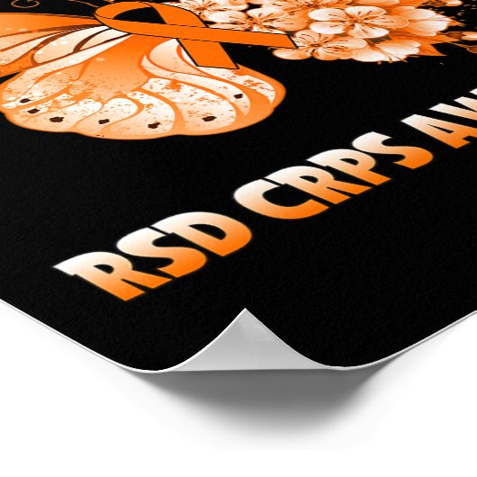 Poster Papillon Son combat est mon combat Rsd Crps sensib (Coin)