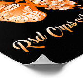 Poster Papillon Son combat est mon combat Rsd Crps sensib (Coin)