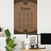 Poster Papillon stylisé (Bureau à domicile)