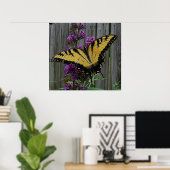 Poster Papillon Swallowtail (Bureau à domicile)