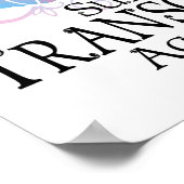 Poster Papillon transgenre (Coin)