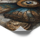 Poster Papillon vapeur (Coin)