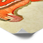 Poster Papillon vintage 381 (Coin)