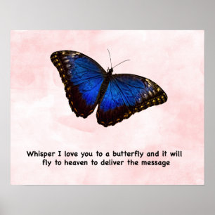 Poster Papillon Whisper