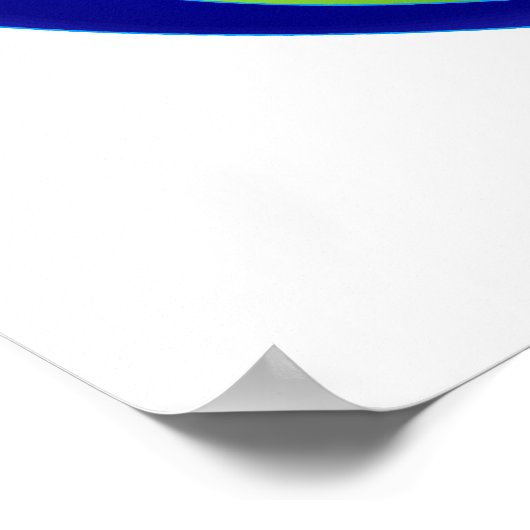 Poster Papillon Yin Yang (Coin)