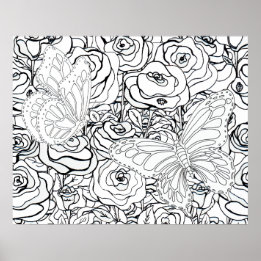 Poster Papillons