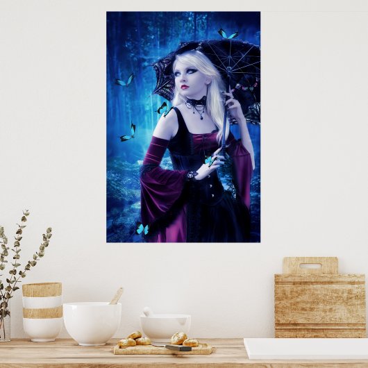 Poster Papillons (Cuisine)