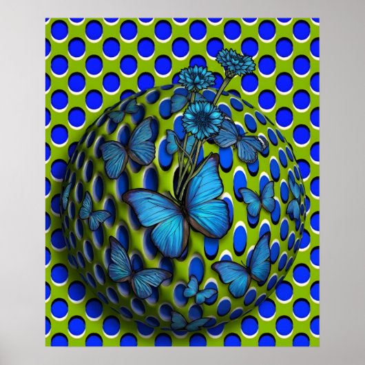 Poster Papillons (Devant)