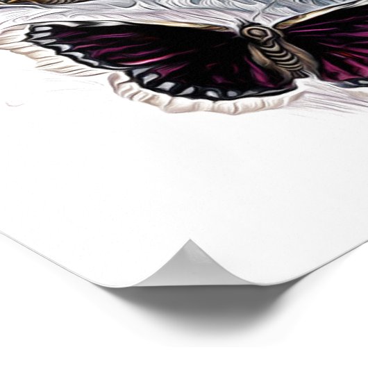 Poster papillons (Coin)