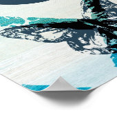 Poster Papillons Abstraits (Coin)