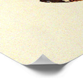 Poster Papillons britanniques vintages (Coin)