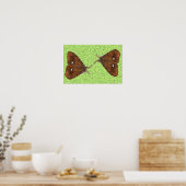 Poster Papillons de combat (Cuisine)