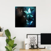 Poster Papillons de nuit (Bureau à domicile)