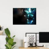 Poster Papillons de nuit (Bureau à domicile)