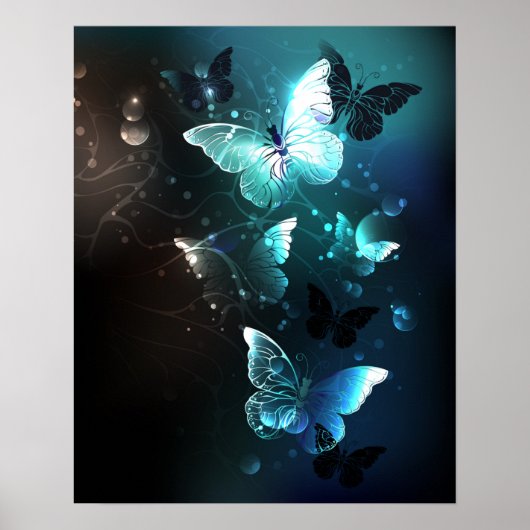 Poster Papillons de nuit (Devant)