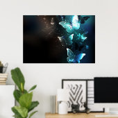 Poster Papillons de nuit à la menthe (Bureau à domicile)