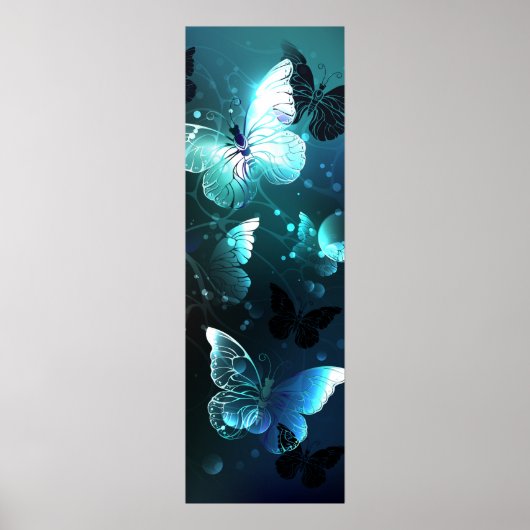 Poster Papillons de nuit à la menthe (Devant)