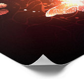Poster Papillons de nuit lumineux (Coin)