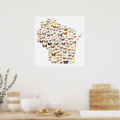 Poster Papillons du Wisconsin (Cuisine)