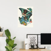 Poster Papillons | Emile-Allain Séguy (Bureau à domicile)
