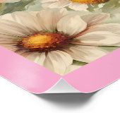 Poster Papillons et fleurs Art (Coin)