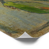 Poster Papillons et papillons de Vincent Van Gogh (Coin)