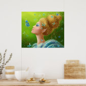 Poster "Papillons magiques" (Cuisine)