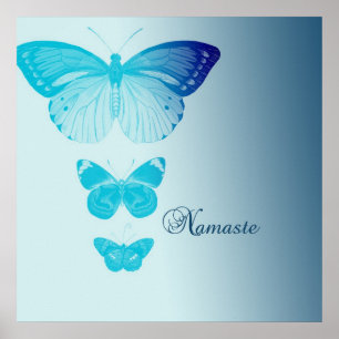 Poster Papillons Namaste