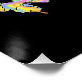 Poster Papillons Pots de café (Coin)