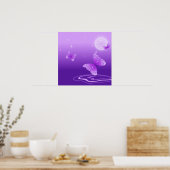 Poster Papillons pourpres (Cuisine)
