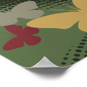 Poster papillons rétro (Coin)