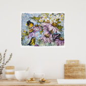 Poster Papillons Sont Libres © – Beaux-Arts  (Cuisine)