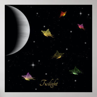 Poster Papillons Twilight