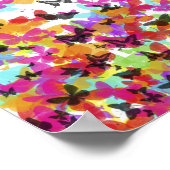 Poster Papillons volants (Coin)