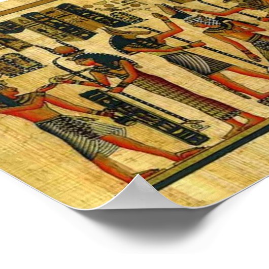 Poster Papirus Egypte (Coin)