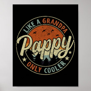 Poster Pappy Comme Un Grand-Père Seulement Glacière Vinta