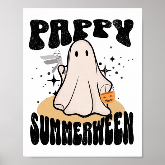 Poster Pappy Summerween Ob Nurse Halloween Ghost Avec Spe (Devant)