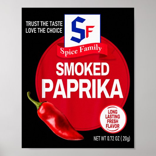 Poster Paprika Fumé Costume de Groupe de Scène Halloween (Devant)