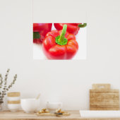 Poster paprika rouge (Cuisine)