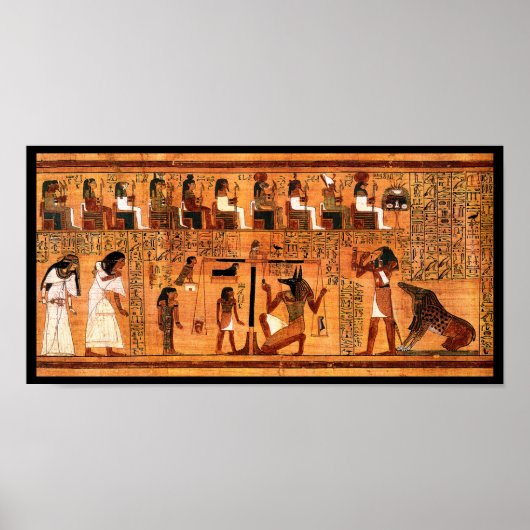 Poster Papyrus royal égyptien (Devant)