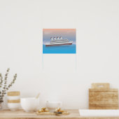Poster Paquebot de croisière (Cuisine)