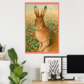 Poster Pâques (Bureau à domicile)