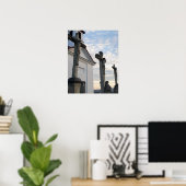 Poster Pâques. (Bureau à domicile)