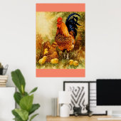 Poster Pâques (Bureau à domicile)