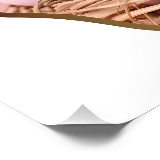 Poster Pâques arrive - les mignons petits (Coin)